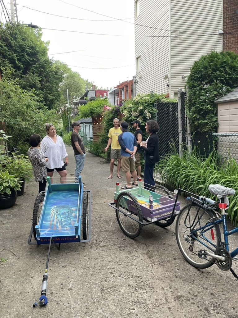 LocoMotion Sud-Ouest dans une ruelle