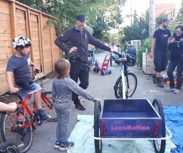 LocoMotion in an alleyway in Verdun